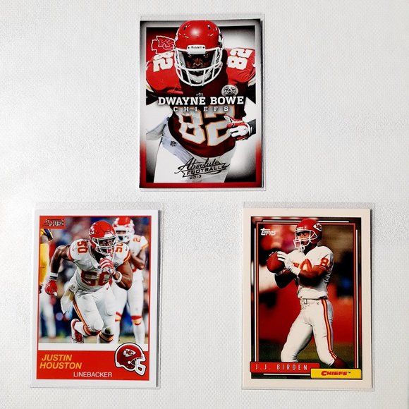 Kansas City Chiefs 9 Card Lot - FBL [16_3] - Picture 5 of 8